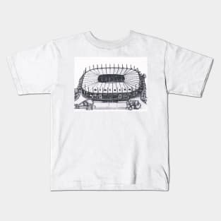 Sketching of Stadium Kids T-Shirt